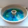 Dun-Chaoin  Pottery Candle Holder  ( Glazed ) Image 5
