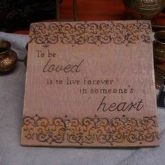 Wall plaque