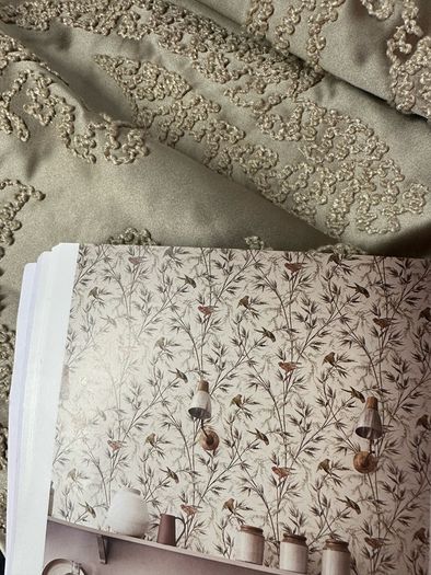 Stunning Bespoke Satin Silk Interlined Curtains 114"/290cm Wide x 88"/224cm Drop