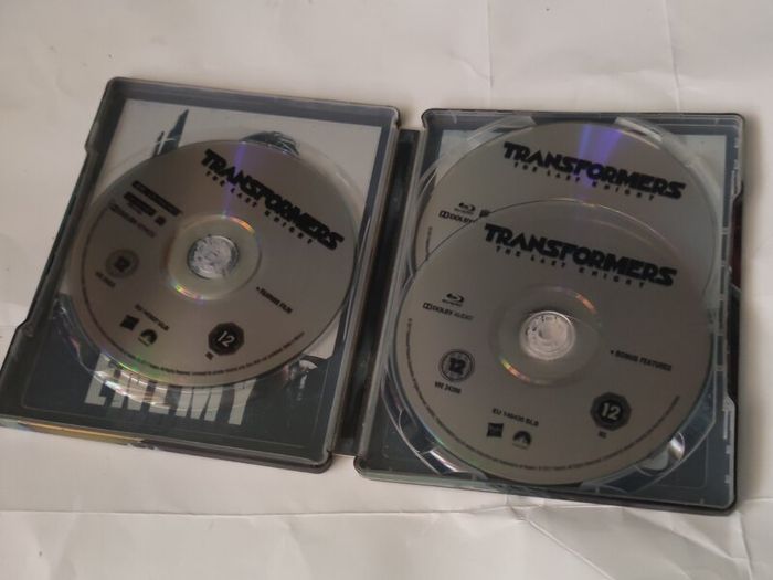 Transformers The Last Knight 4K & Blu-ray Steelbook