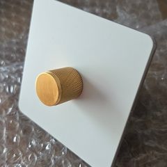 white / gold dimmer, High quality, metal brass