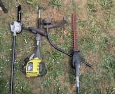 Ryobi 4 stock strimmer plus extention