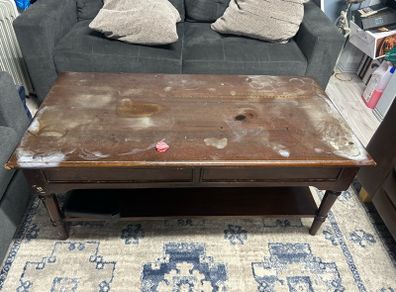 mahogany table