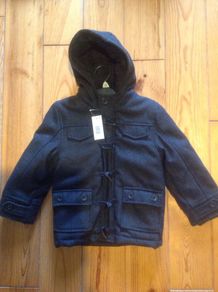 BNWT Age 3-4 Lined Charcoal Grey Jacket / Coat