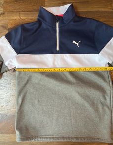 Puma golf half zip top