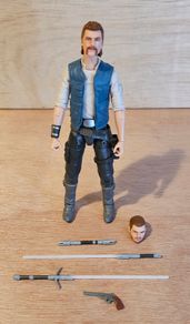 Star Wars Cal Kestis Deluxe Edition 6" Scale Black Series As New Out Of Pack