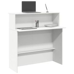 Reception Desk White 100x50x103.5 cm