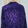 Zara Sparkly Sequin Dress Size Large Image 6