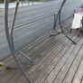 Garden large swing bench. Image 4
