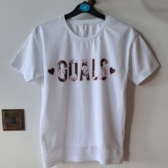 Girls white top (Lipsy)