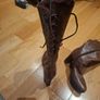 Geox tan knee height boots Image 2
