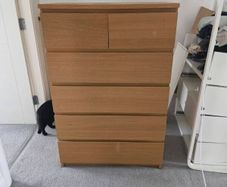 Malm Chest of Six Drawers