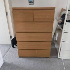 Malm Chest of Six Drawers