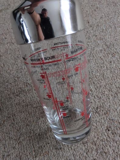 vintage cocktail shaker