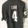 NFL Las Vegas Raiders Derek Carr 4 Nike Men's Official NFL Player Game Jersey Image 4