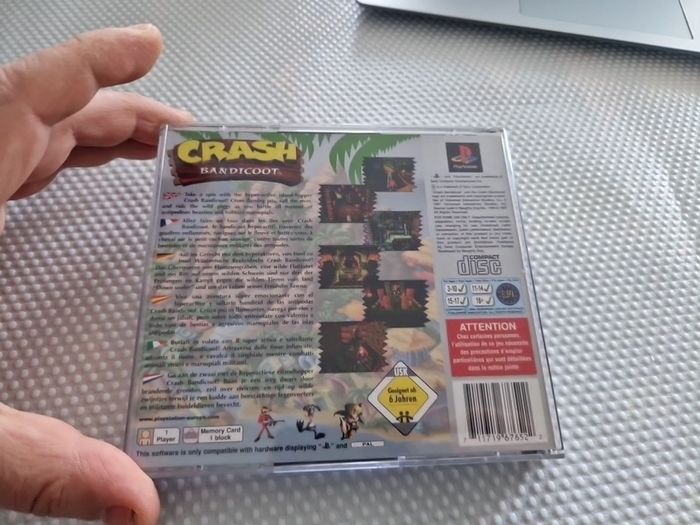 Crash Bandicoot PlayStation1 Ps1 PlayStation2 Ps2 PlayStation