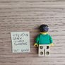lego cty0547 green V-neck sweater, set 60081 Image 2