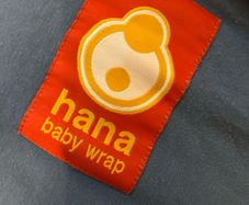 Hana baby sling baby wrap organic bamboo baby carrier