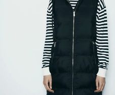 Zara long Vest