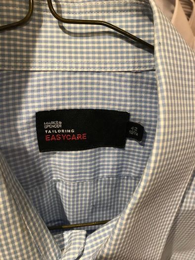 7 x M & S short-sleeve shirts (42, 161/2) perfect condition