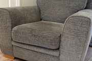 Ez Living Grey fabric Arm chair