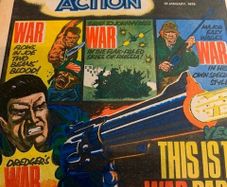 Battle Action Comics x 4  19th Mar 77 and 14th Jan 78, 28th Jan 78 and 16th Sept 78 - IPC Comics