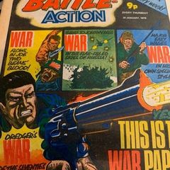 Battle Action Comics x 4  19th Mar 77 and 14th Jan 78, 28th Jan 78 and 16th Sept 78 - IPC Comics