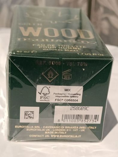 Dsquared2 Green Wood EDT 50ml Brand New and Sealed