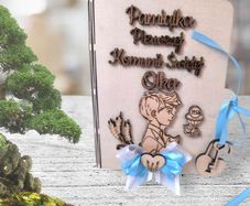First Holy Communion Wooden Card With Money Or Gift Card Holder