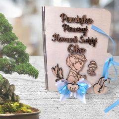 First Holy Communion Wooden Card With Money Or Gift Card Holder