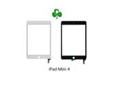 For iPad Mini 4 A1538 A1550 Touch Screen Digitizer Front Glass Replacement Black/  White