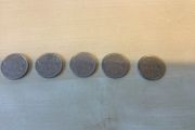 Irish 5p coins
