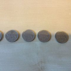 Irish 5p coins
