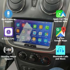 Premium Carplay Dacia Sandero Android Auto Radio