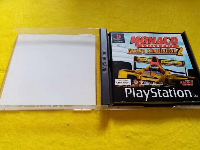 Racing Simulation Monaco Grand prix PlayStation 1 Ps1 PlayStation 2 ps2 games Original