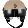 BHR Articolo 801 Motorcycle Helmet Cool Beige Size M 57-58cm Image 2
