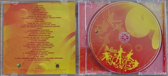 The Beatles - Love CD (2006) Beat, Pop Rock, Soundtrack EX+