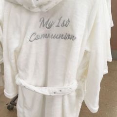 1st Communion dressing gown size Medium