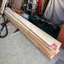 White Deal Timber wood boards planed Image 2
