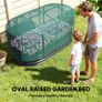 Galvanised Raised Garden Bed Kit with Self Watering System and Mesh Cover, Garden Boxes, 6x3F Image 6