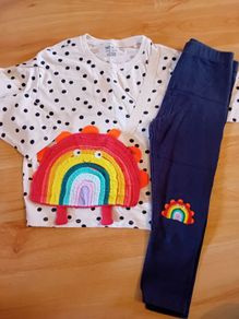 Next Top & Leggings 2-3yrs