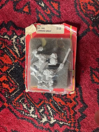 Warhammer Orcs Big Uns Command Group X2
