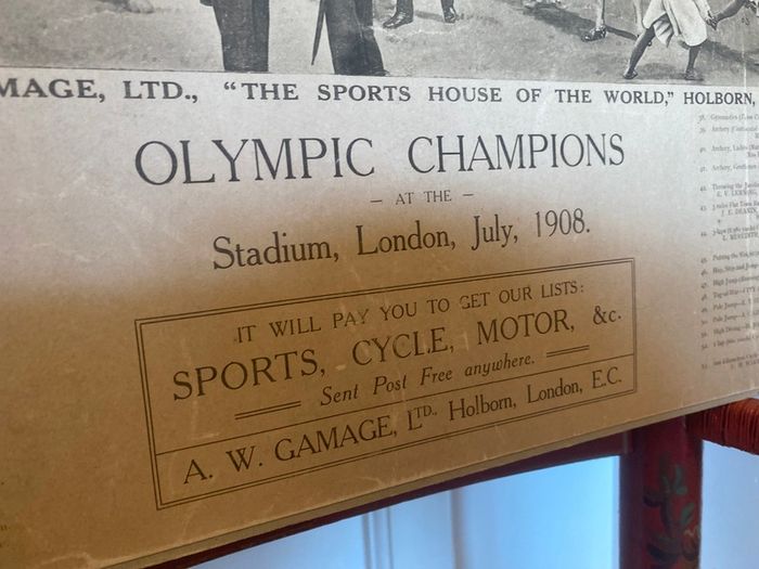 1908 London Olympic Poster