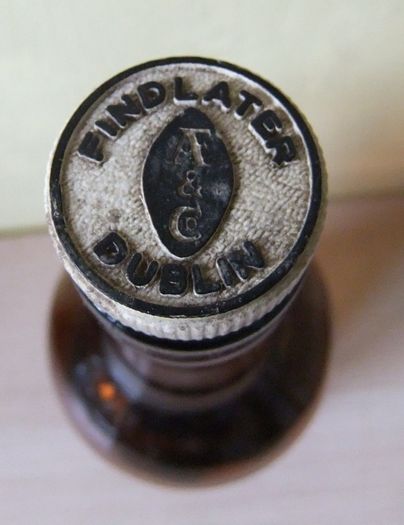Old Findlater Rum Bottle