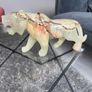 Luxury Hand-Carved Marble Tiger Image 5