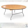 NEW 1.8M Round Office/Canteen Tables X 3 Image 3