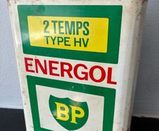 Vintage BP 2 Stroke Oil Tin