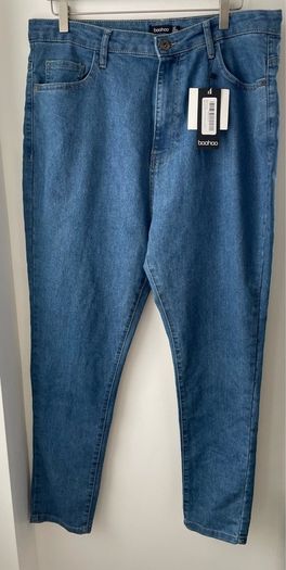 Boohoo jeans 5 pocket skinny stretch size 18 New