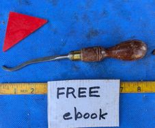 3mm Dog Leg Chisel by Wm Marples