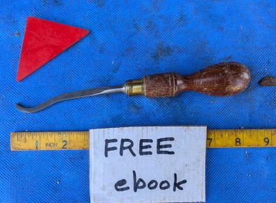 3mm Dog Leg Chisel by Wm Marples